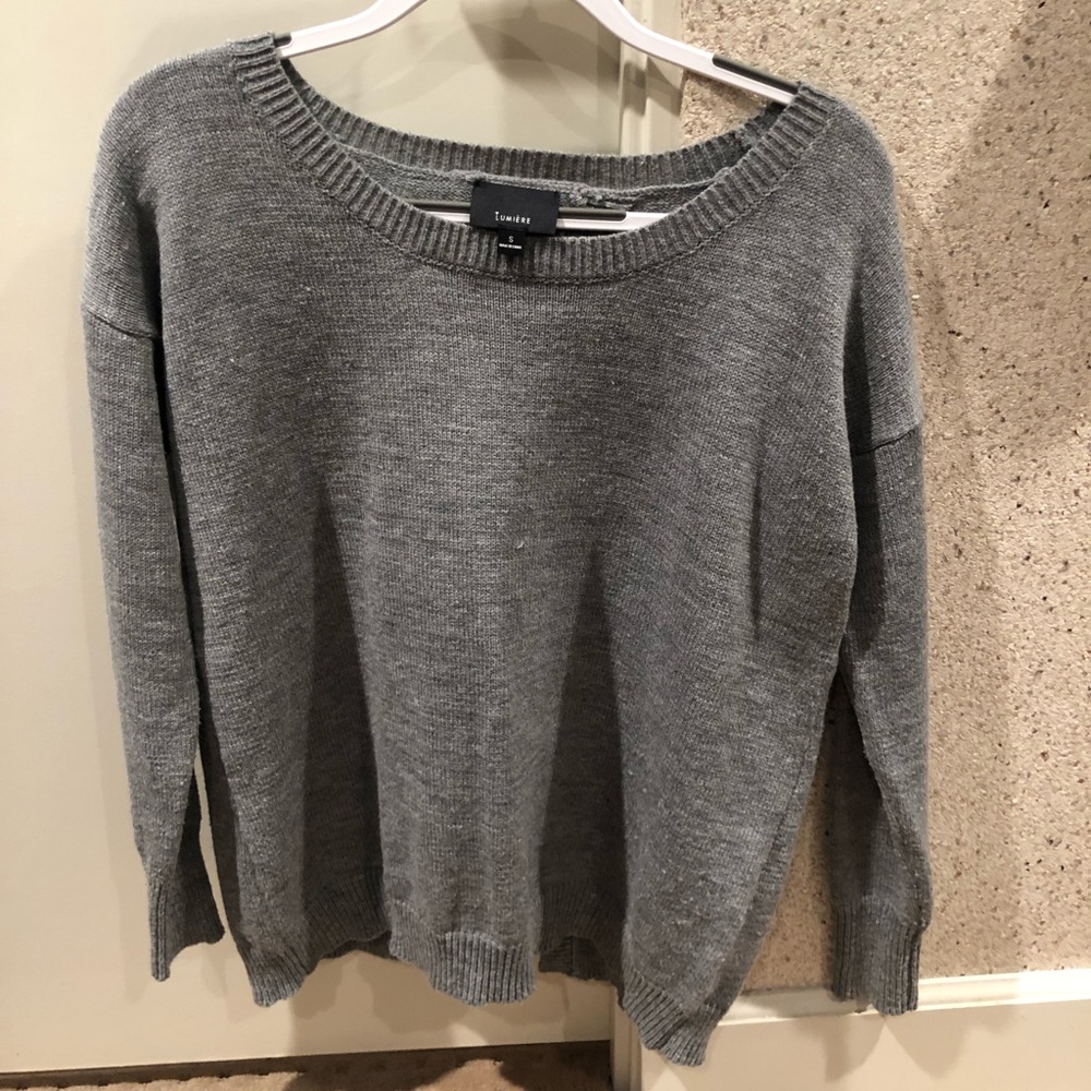 Nordstrom (Lumiere) Open Back Sweater